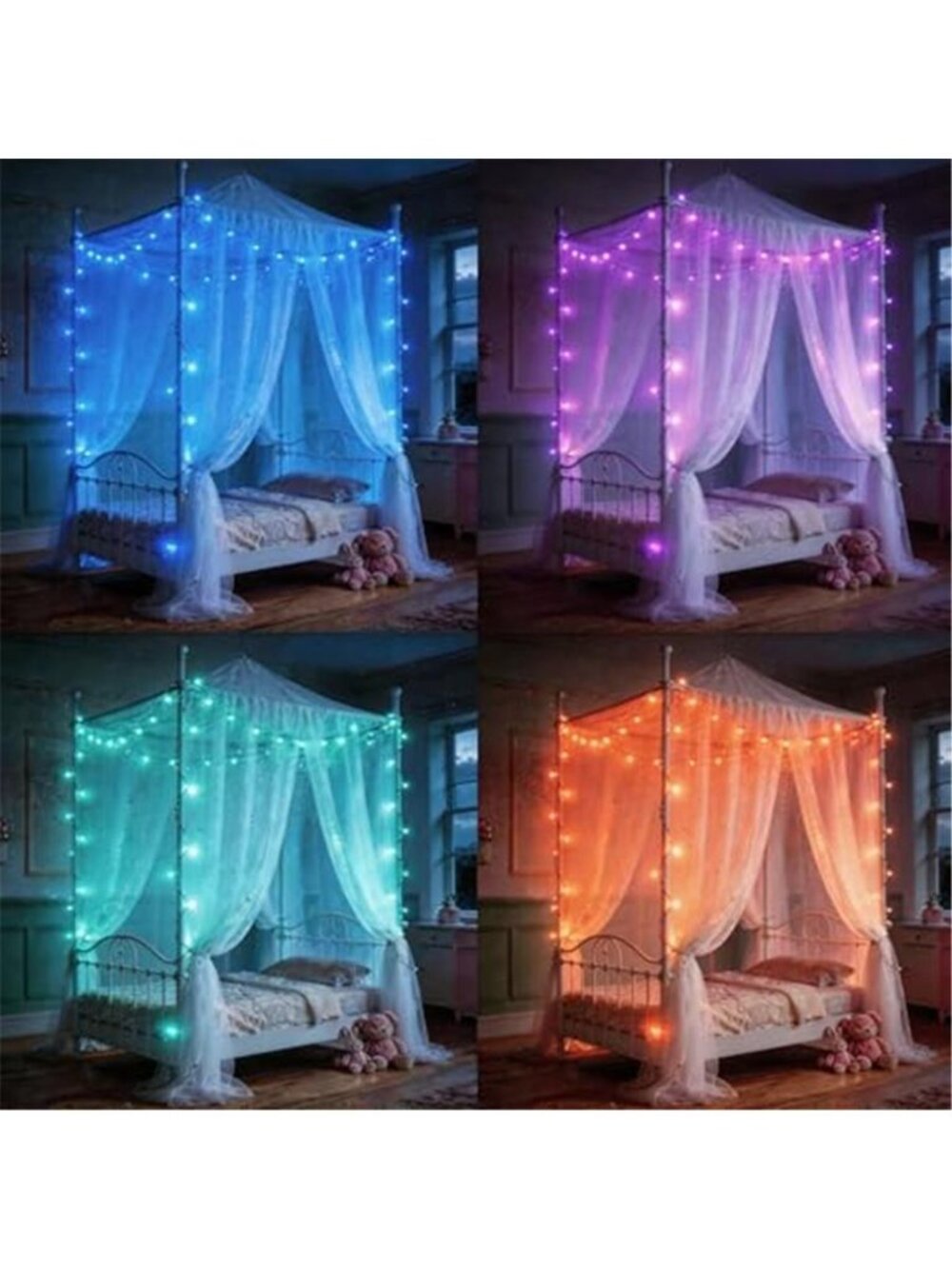 LED String Lights Color Changing USB Remote Timer Waterproof Indoor Outdoor - Picture 7 of 7